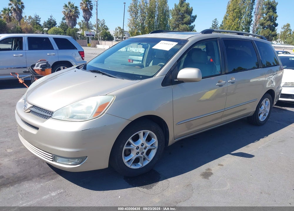 2004 TOYOTA SIENNA XLE VIN: 5TDZA22C74S172407