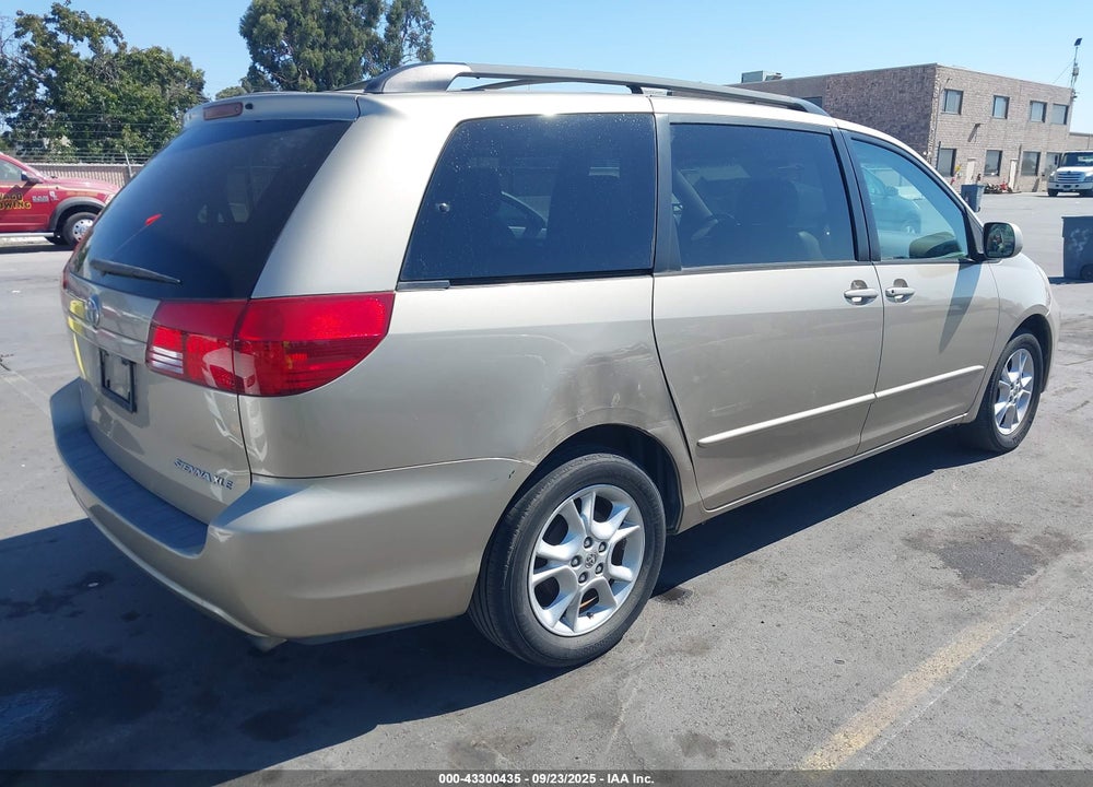 2004 TOYOTA SIENNA XLE VIN: 5TDZA22C74S172407