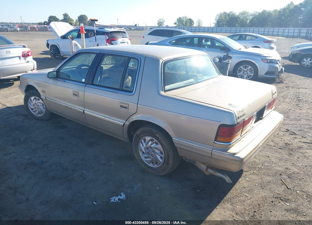 1992 DODGE SPIRIT VIN: 3B3XA4638NT238159