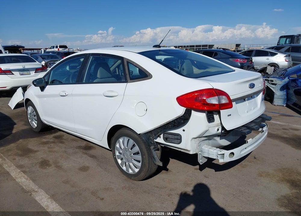 2013 FORD FIESTA VIN: 3FADP4BJ6DM208435