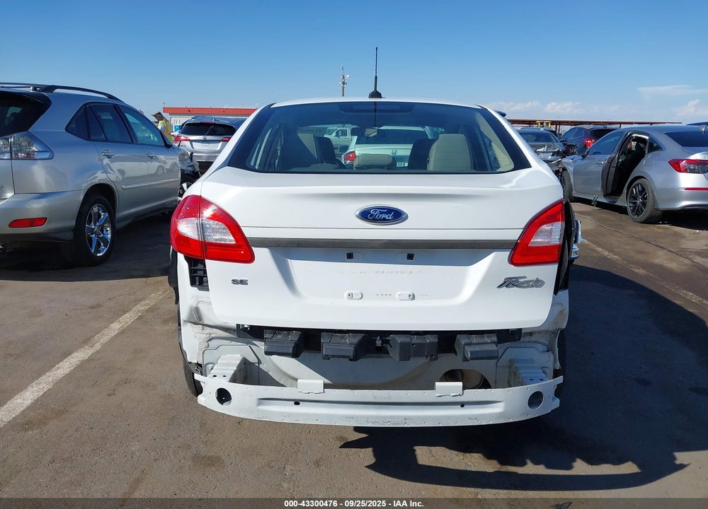 2013 FORD FIESTA VIN: 3FADP4BJ6DM208435