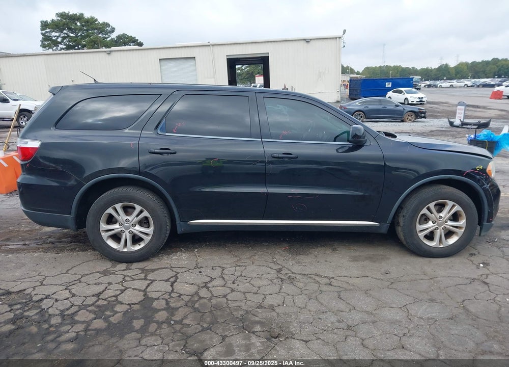 2013 DODGE DURANGO VIN: 1C4RDJAG4DC658776