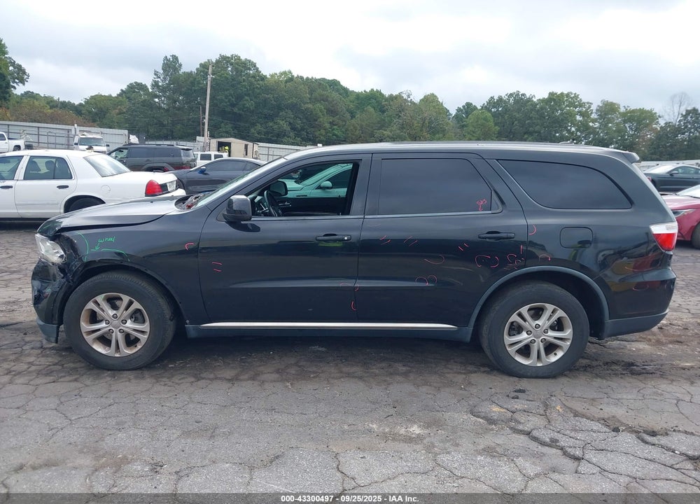 2013 DODGE DURANGO VIN: 1C4RDJAG4DC658776