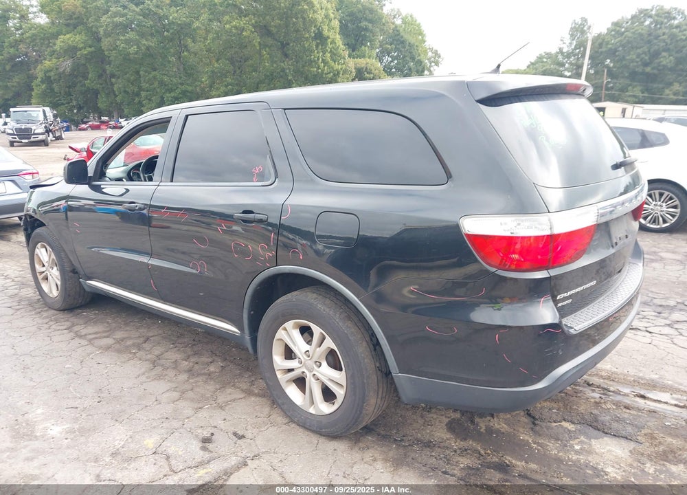 2013 DODGE DURANGO VIN: 1C4RDJAG4DC658776