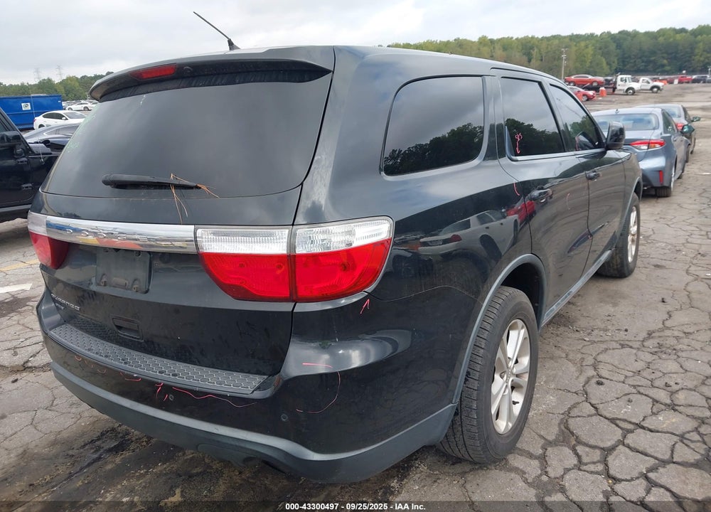 2013 DODGE DURANGO VIN: 1C4RDJAG4DC658776