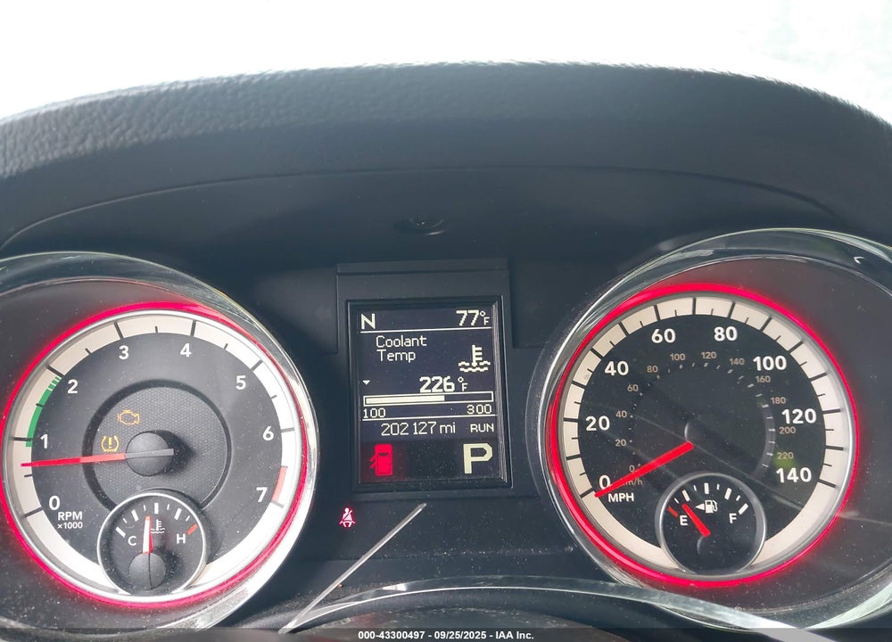 2013 DODGE DURANGO VIN: 1C4RDJAG4DC658776