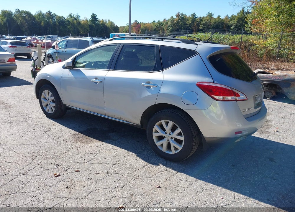 2013 NISSAN MURANO SL VIN: JN8AZ1MW9DW307429