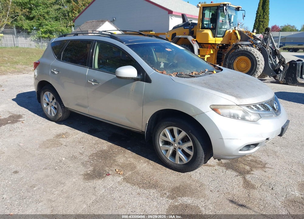 2013 NISSAN MURANO SL VIN: JN8AZ1MW9DW307429