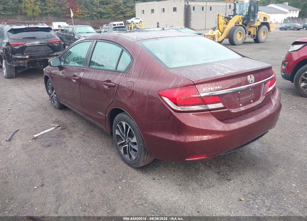 2015 HONDA CIVIC VIN: 19XFB2F86FE294632