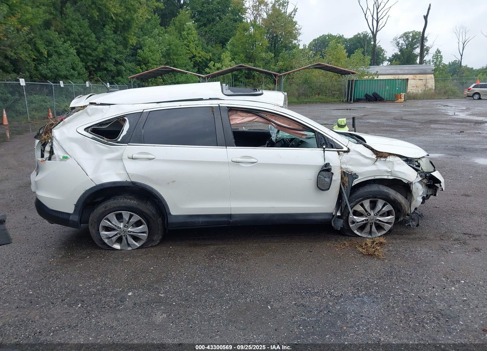 2014 HONDA CR-V EX-L VIN: 5J6RM4H75EL114063
