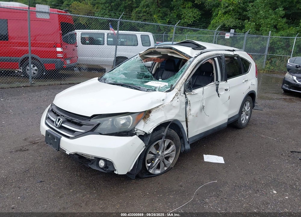 2014 HONDA CR-V EX-L VIN: 5J6RM4H75EL114063