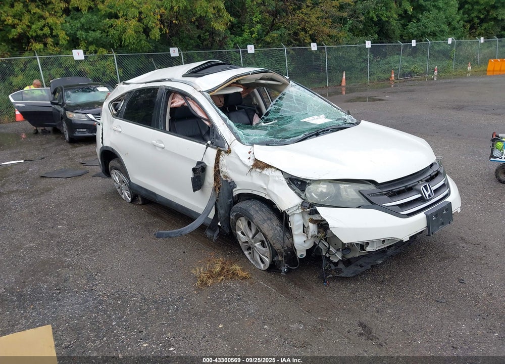 2014 HONDA CR-V EX-L VIN: 5J6RM4H75EL114063
