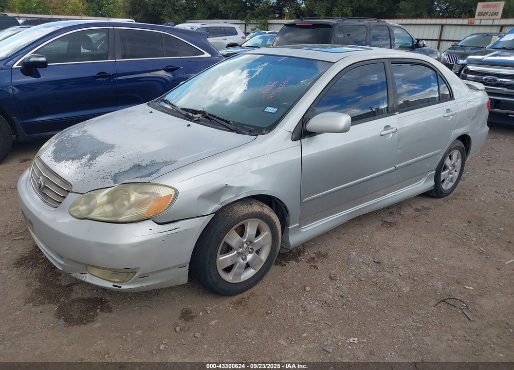 2003 TOYOTA COROLLA S VIN: 1NXBR32E93Z136239