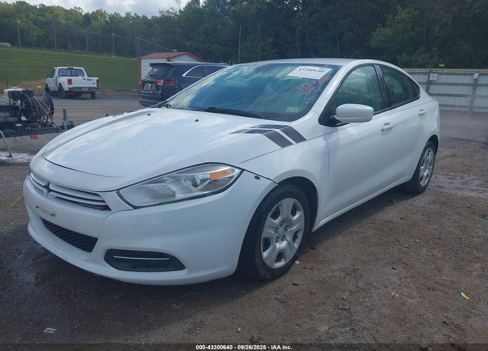2016 DODGE DART VIN: 1C3CDFAA2GD755668