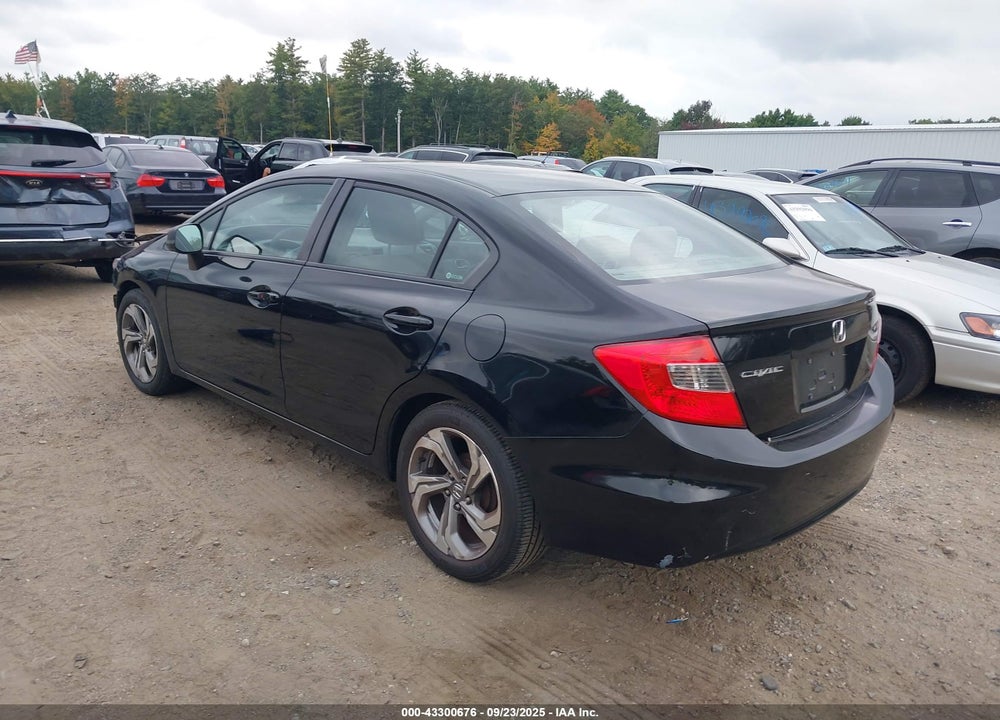 2012 HONDA CIVIC VIN: 2HGFB2F55CH599269