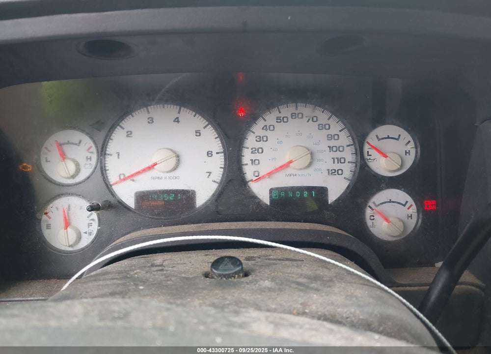 2005 DODGE RAM 2500 ST VIN: 3D7KS28D35G734176