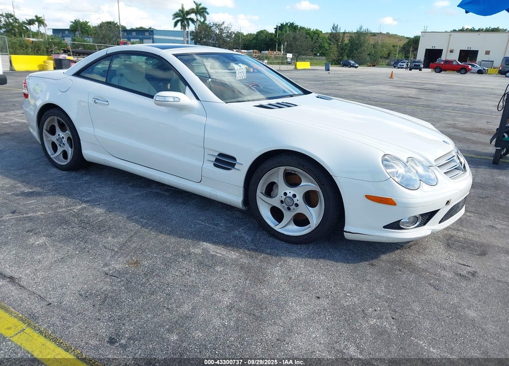 2007 MERCEDES-BENZ SL 550 VIN: WDBSK71F77F134525