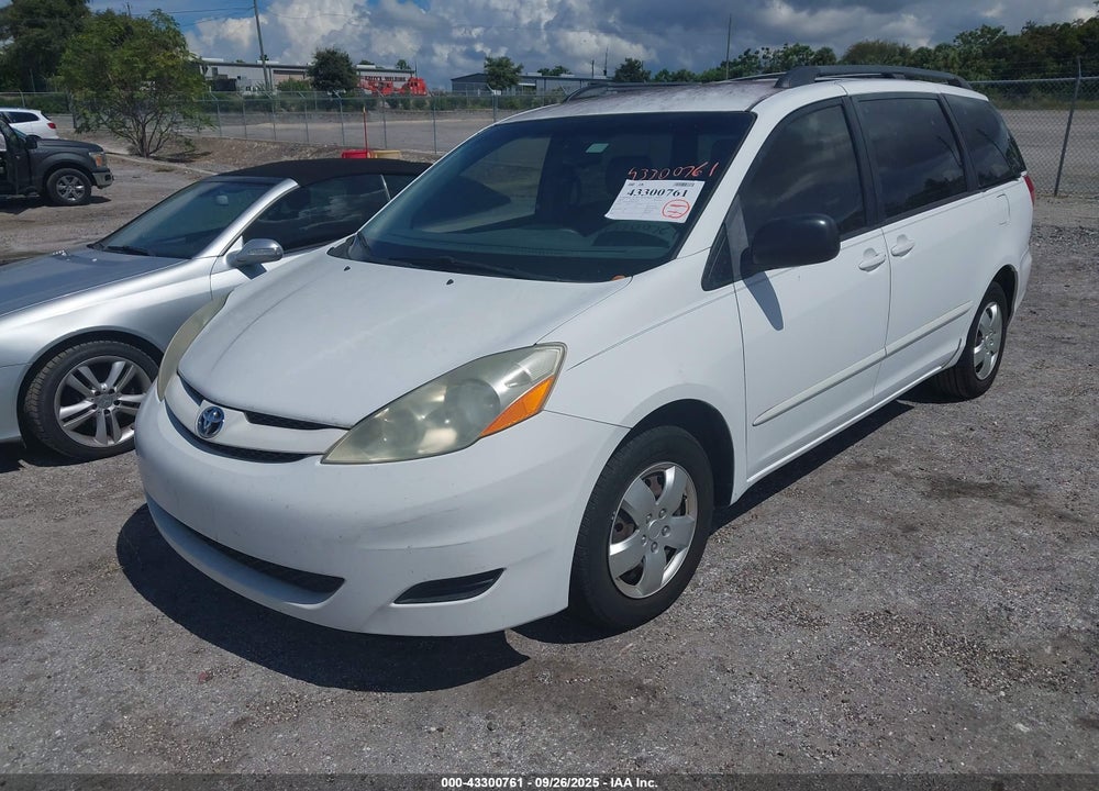 2008 TOYOTA SIENNA LE VIN: 5TDZK23C98S217543