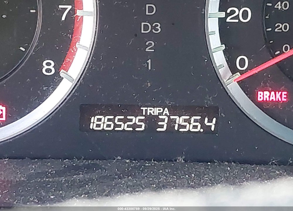 2009 HONDA ACCORD VIN: 1HGCP36869A050501