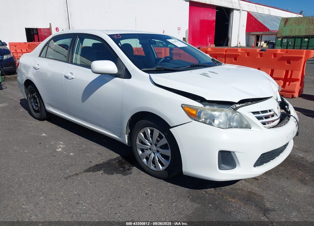 2013 TOYOTA COROLLA LE VIN: 5YFBU4EE0DP076323