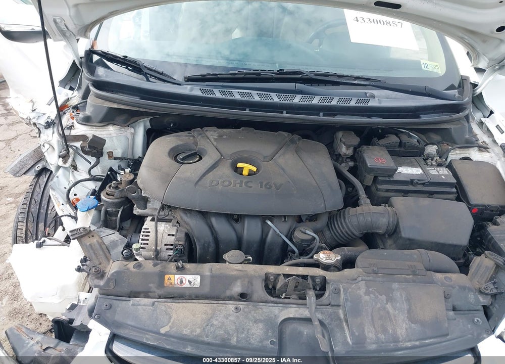 2013 HYUNDAI ELANTRA LIMITED VIN: 5NPDH4AE3DH401787