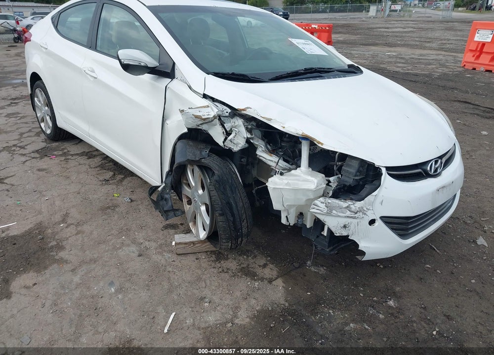 2013 HYUNDAI ELANTRA LIMITED VIN: 5NPDH4AE3DH401787