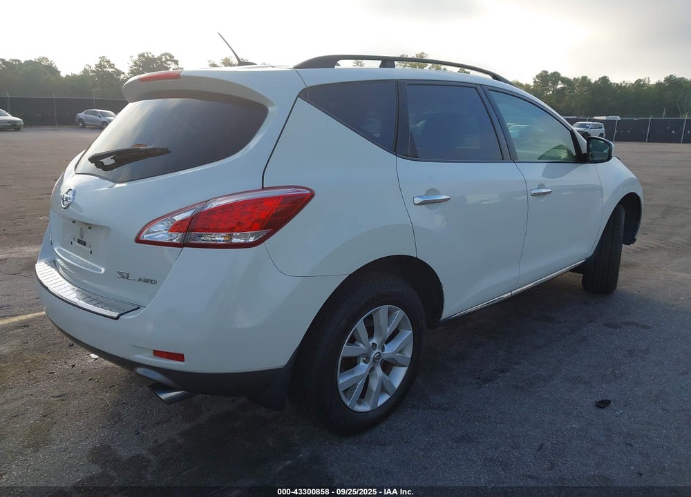 2011 NISSAN MURANO VIN: JN8AZ1MW7BW158998