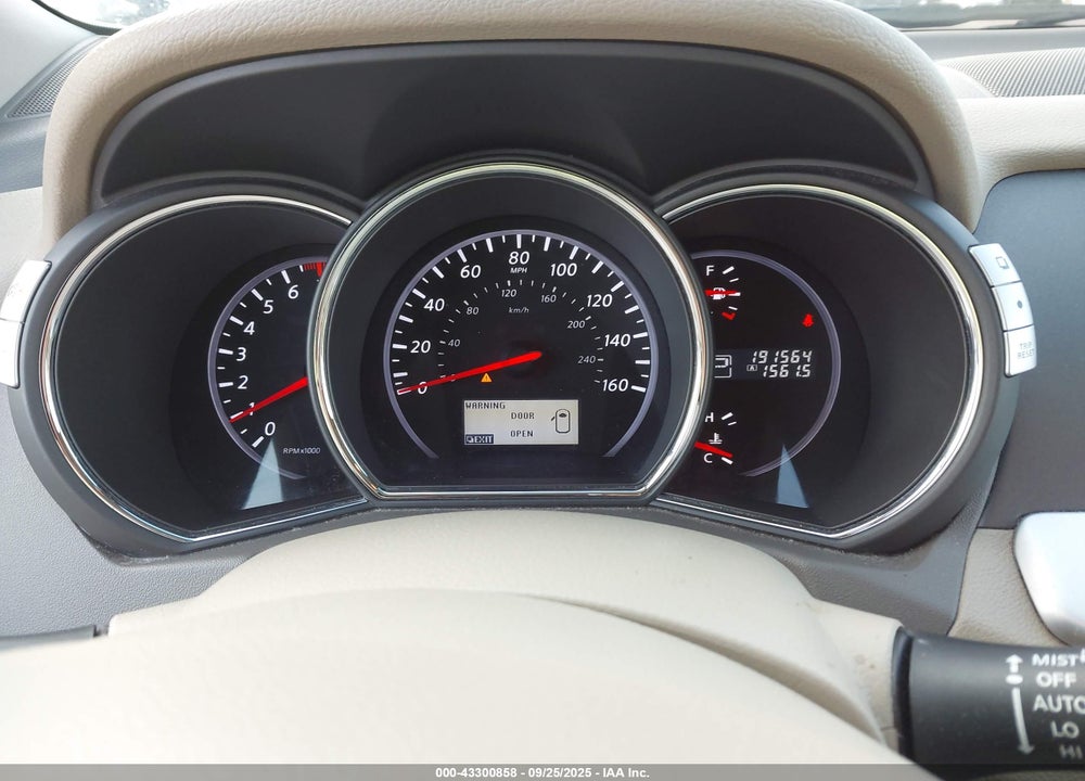 2011 NISSAN MURANO VIN: JN8AZ1MW7BW158998