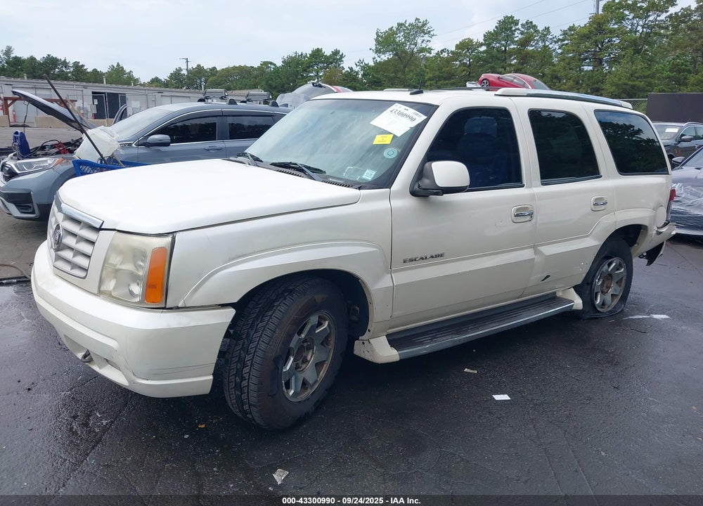 2003 CADILLAC ESCALADE STANDARD VIN: 1GYEC63TX3R195539