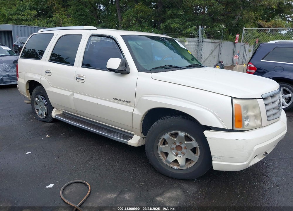 2003 CADILLAC ESCALADE STANDARD VIN: 1GYEC63TX3R195539