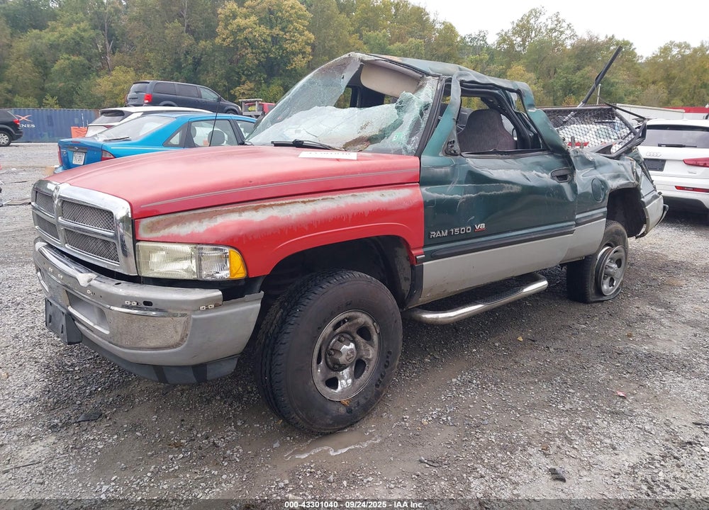 1998 DODGE RAM 1500 ST VIN: 1B7HF16Y6WS642613