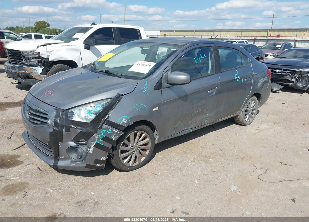 2018 MITSUBISHI MIRAGE VIN: ML32F3FJ5JHF16503