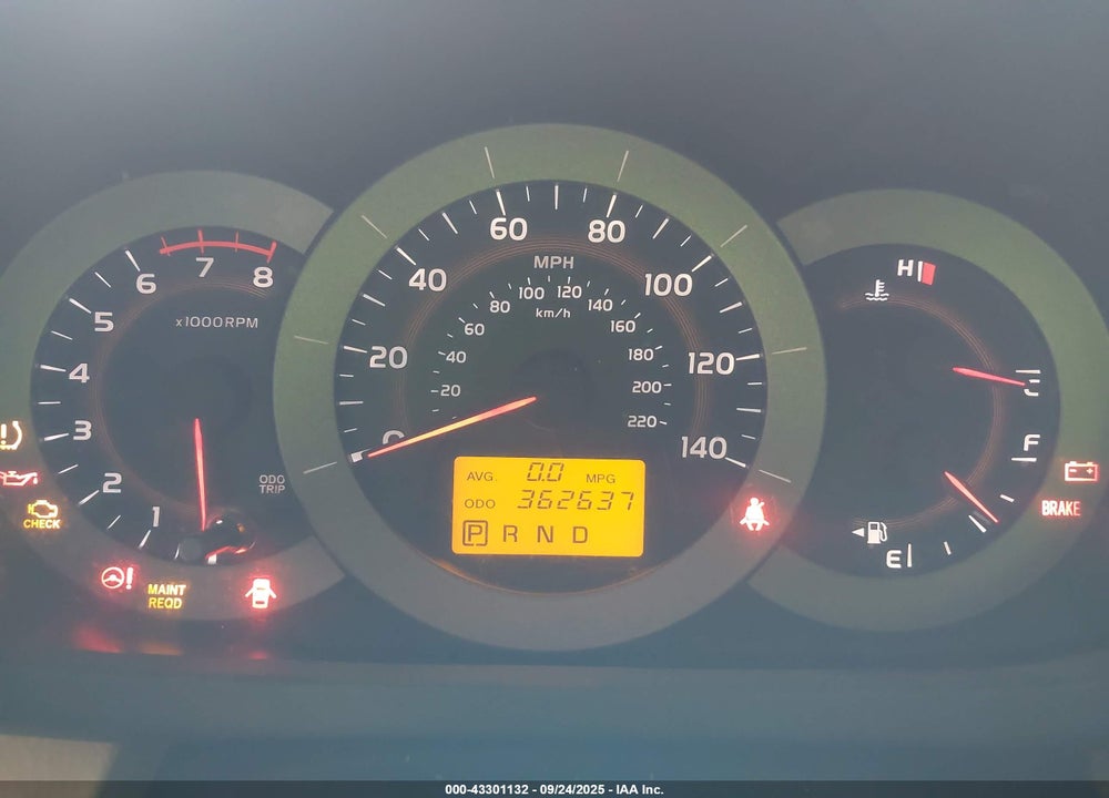 2009 TOYOTA RAV4 VIN: JTMZF31V695010825