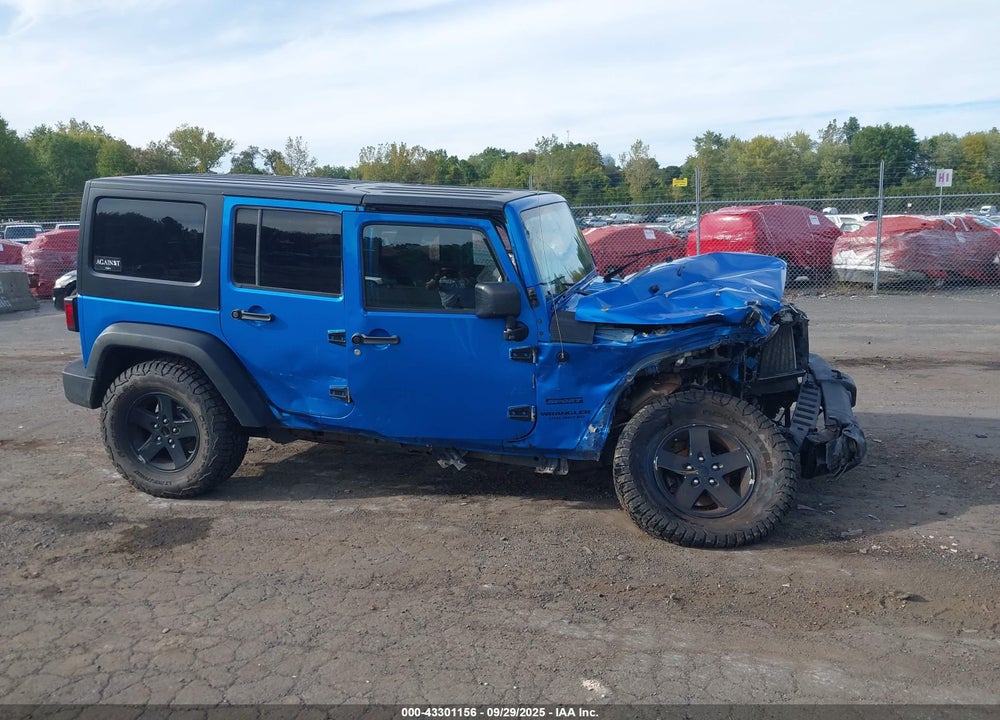 2016 JEEP WRANGLER UNLIMITED SPORT VIN: 1C4BJWDGXGL146396