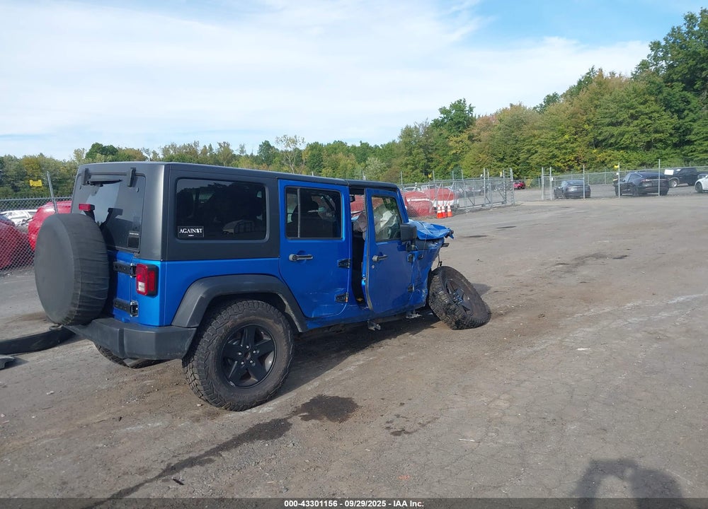2016 JEEP WRANGLER UNLIMITED SPORT VIN: 1C4BJWDGXGL146396