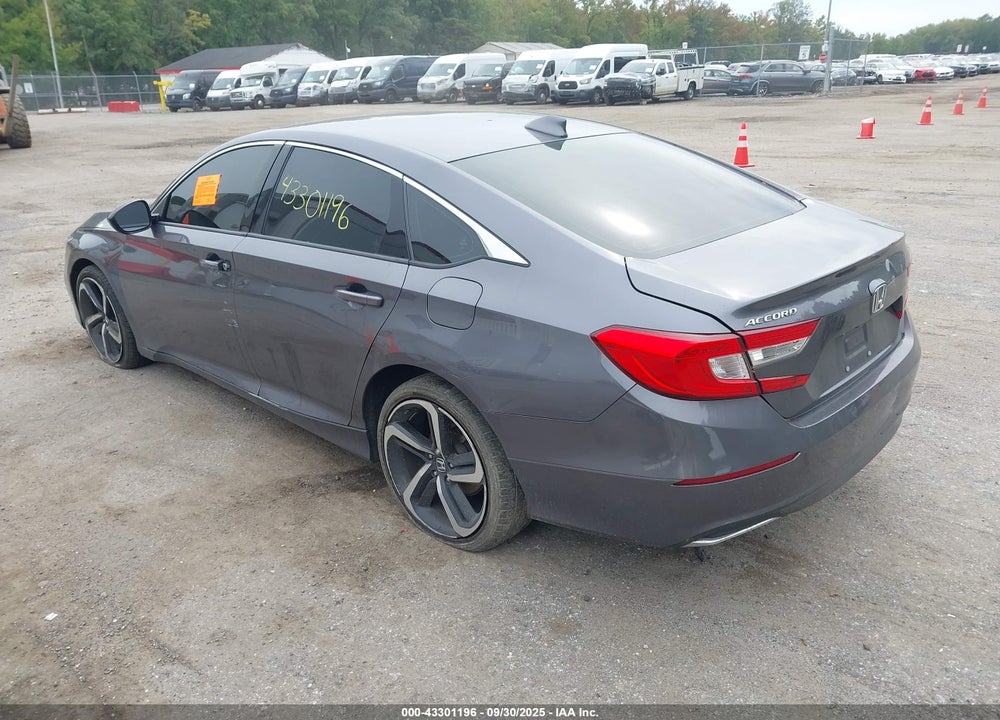 2021 HONDA ACCORD VIN: 1HGCV1F19MA063152