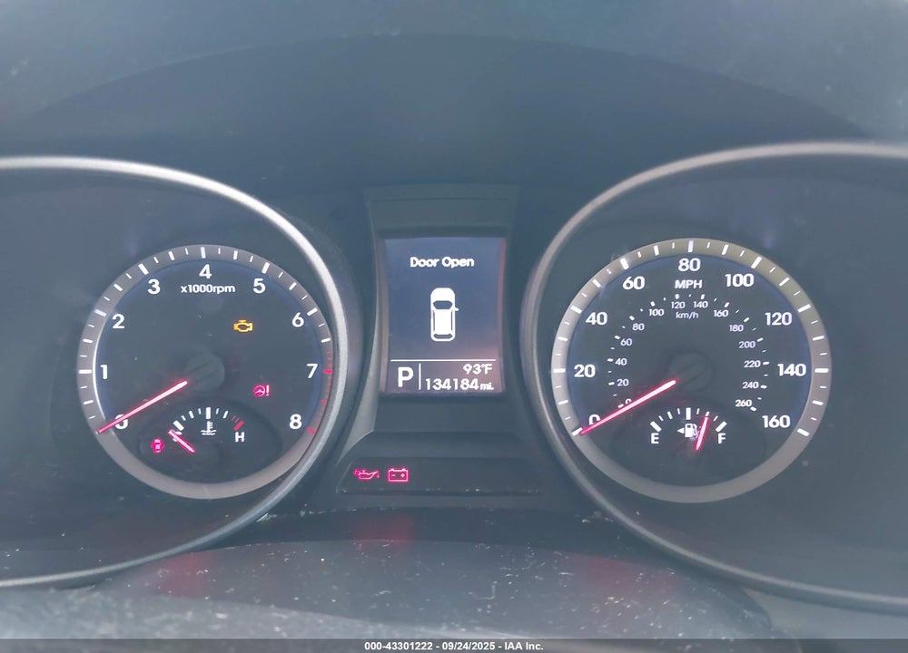 2014 HYUNDAI SANTA FE VIN: 5XYZU3LB3EG206926