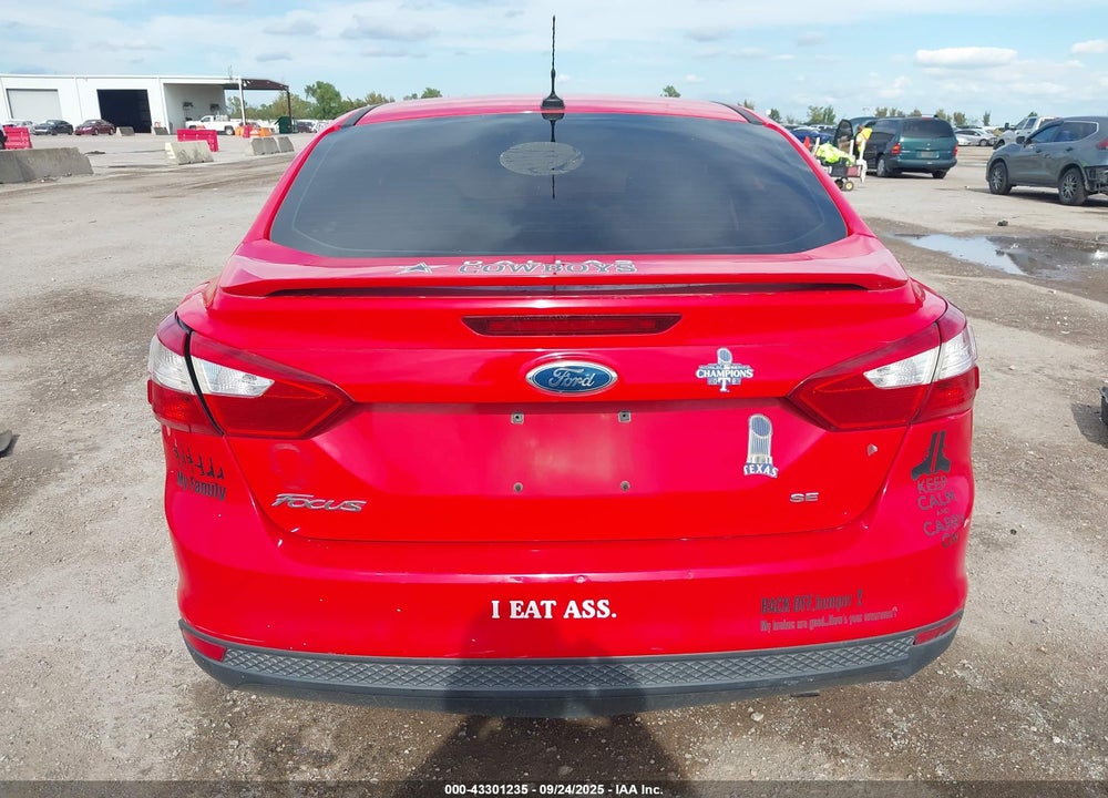 2012 FORD FOCUS VIN: 1FAHP3F21CL123548
