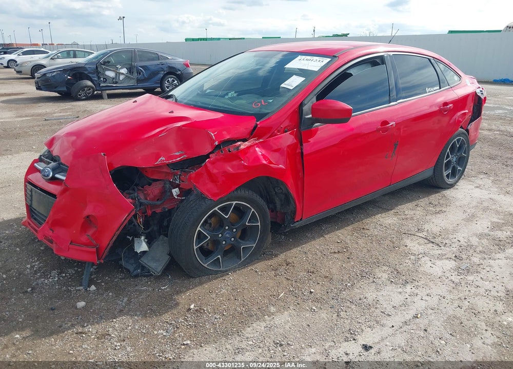 2012 FORD FOCUS VIN: 1FAHP3F21CL123548