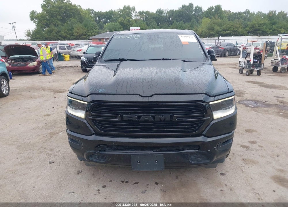2019 RAM 1500 BIG HORN/LONE STAR 4X4 5'7 BOX VIN: 1C6SRFFT8KN607960