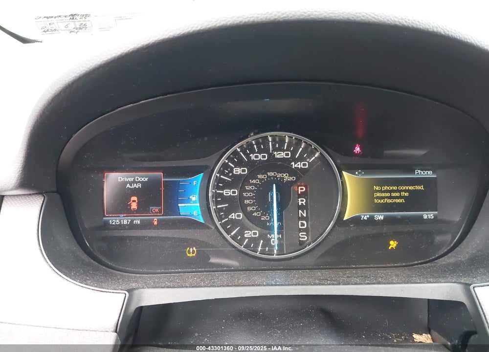2014 FORD EDGE VIN: 2FMDK4JC0EBB27392