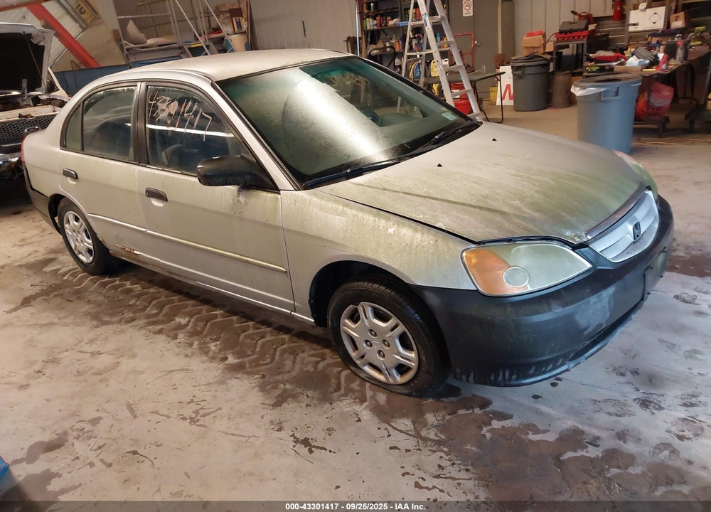 2001 HONDA CIVIC LX VIN: 2HGES16511H522207