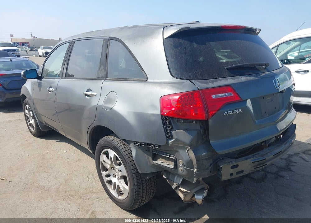2007 ACURA MDX TECHNOLOGY PACKAGE VIN: 2HNYD28307H537999
