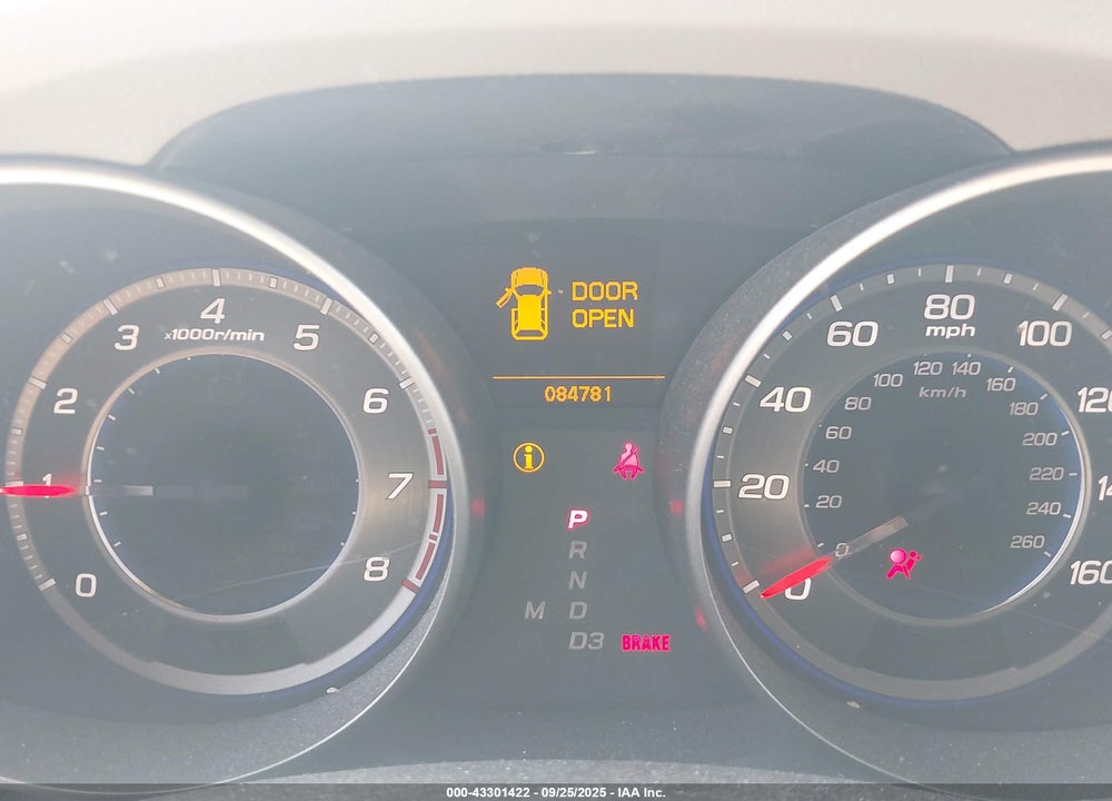 2007 ACURA MDX TECHNOLOGY PACKAGE VIN: 2HNYD28307H537999