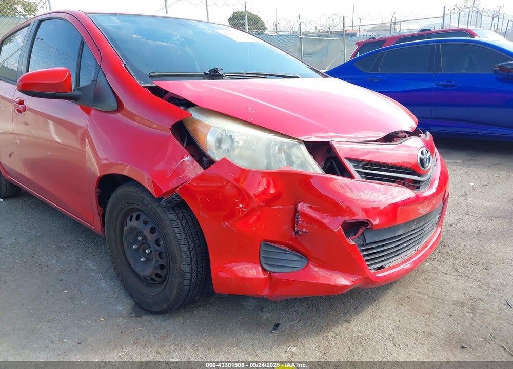 2012 TOYOTA YARIS VIN: JTDKTUD30CD515816