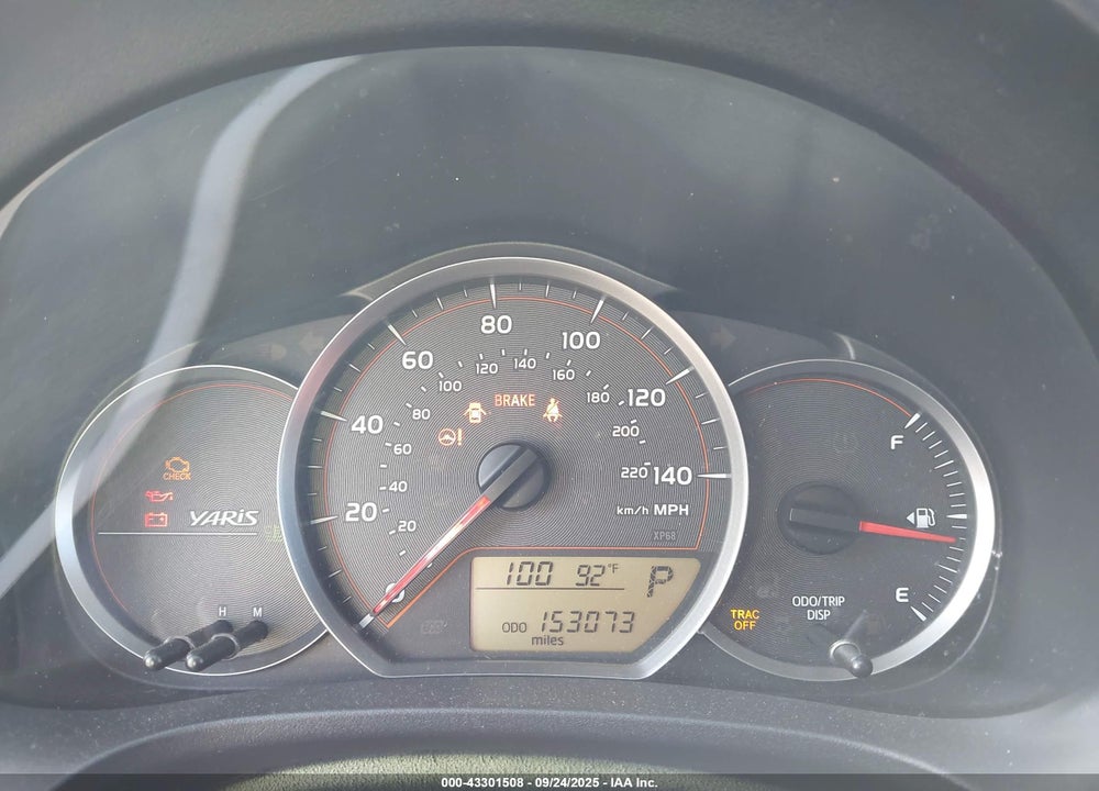 2012 TOYOTA YARIS VIN: JTDKTUD30CD515816
