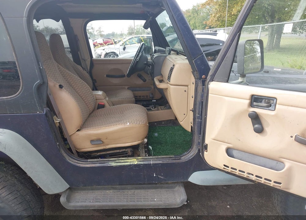 1999 JEEP WRANGLER SPORT VIN: 1J4FY19S5XP405523