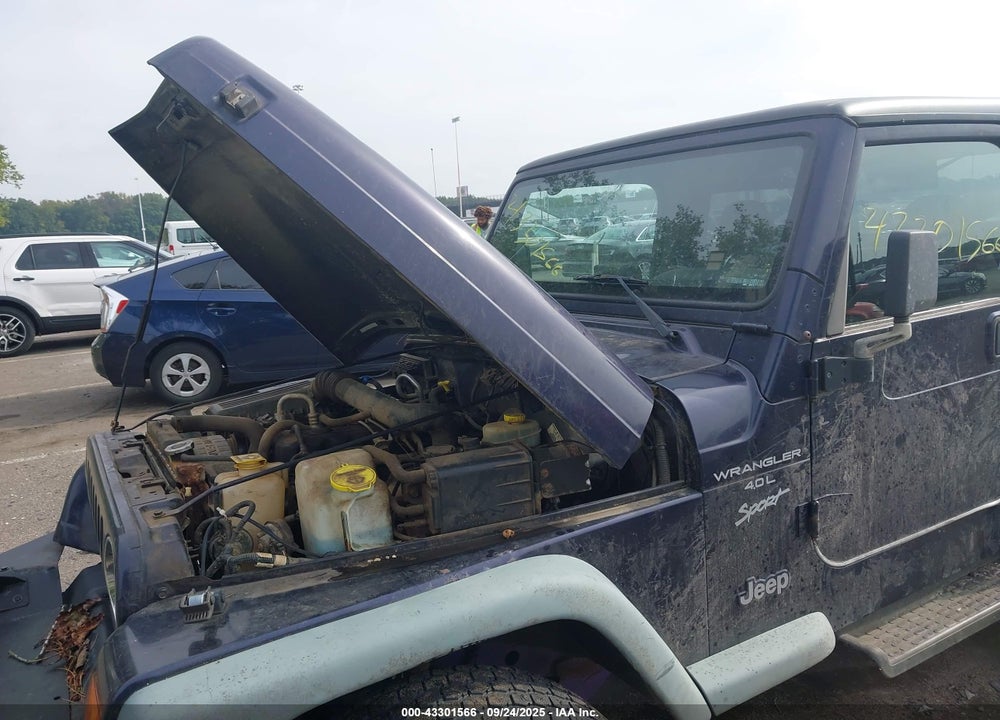 1999 JEEP WRANGLER SPORT VIN: 1J4FY19S5XP405523