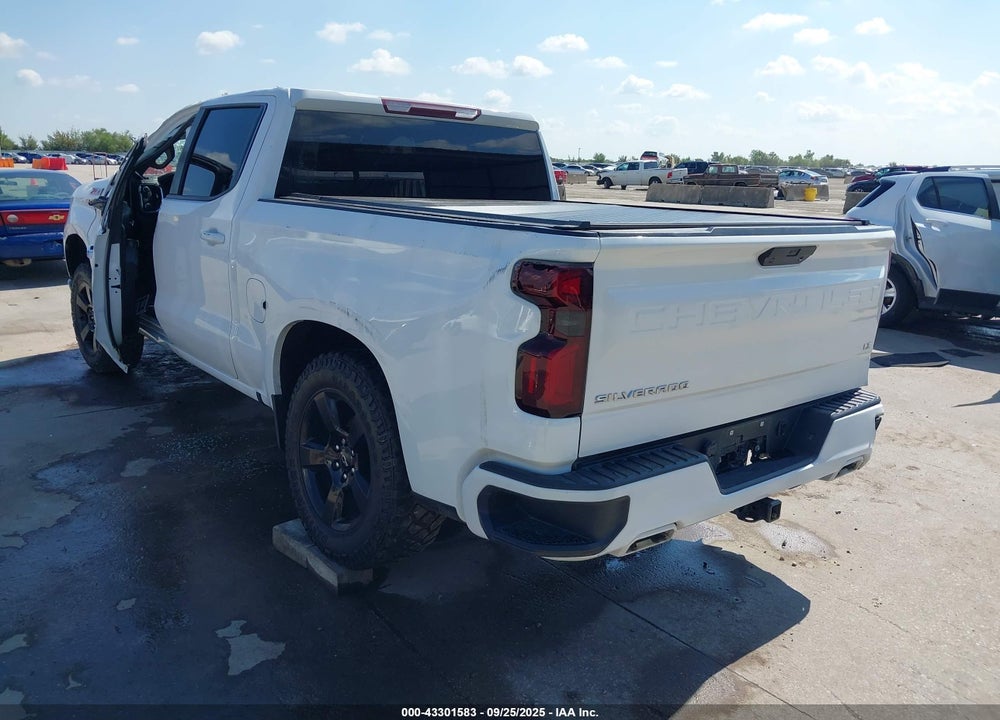 2022 CHEVROLET SILVERADO 1500 LTD 4WD SHORT BED LT VIN: 1GCUYDED3NZ226002
