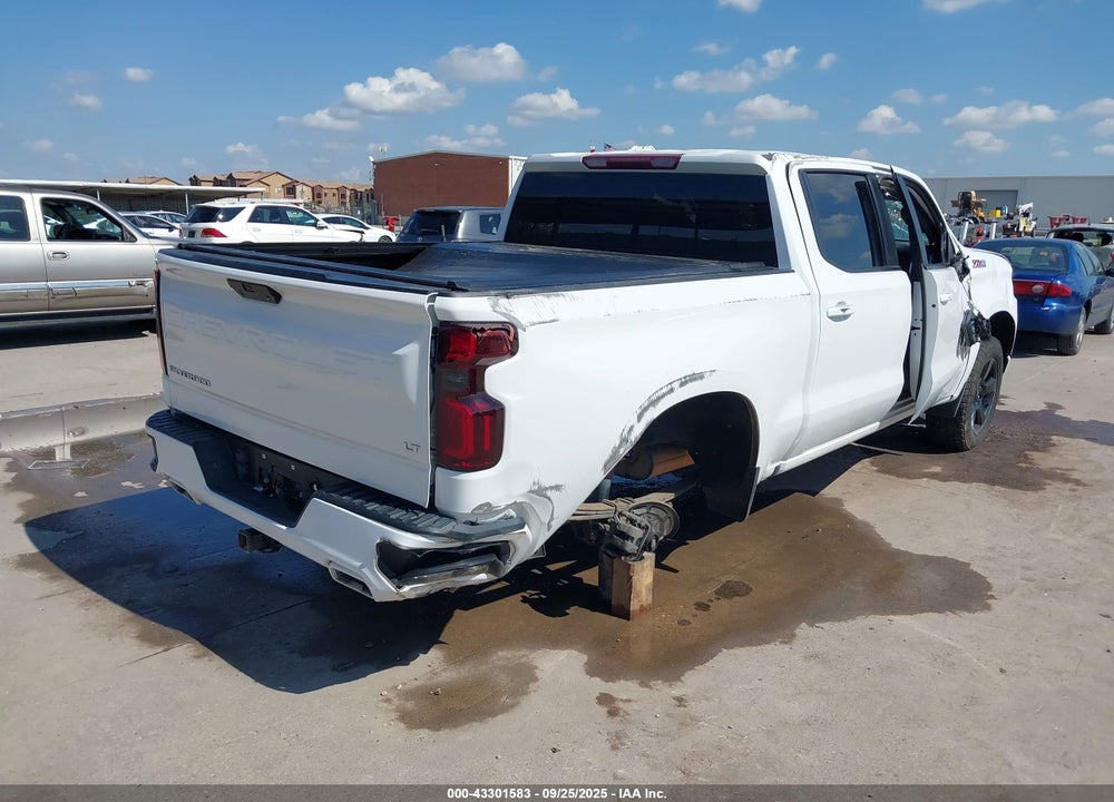 2022 CHEVROLET SILVERADO 1500 LTD 4WD SHORT BED LT VIN: 1GCUYDED3NZ226002